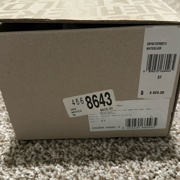 Golden Goose White Midstar Sneakers - Picture 2 of 11